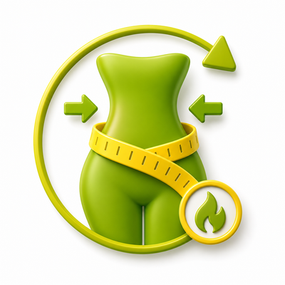 Support Metabolism and Reduce Waist And Hip Circumference